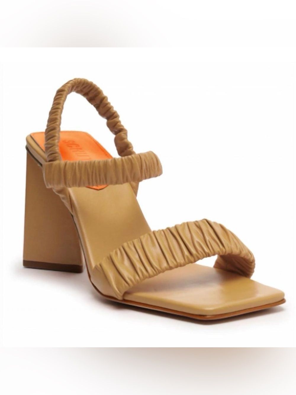 SCHUTZ Lirah Nappa Leather Sandals 7